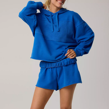 Load image into Gallery viewer, Vintage Inspired Raw‑Hem Heavyweight Fleece Hoodie